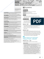 Vocabulary: Map of Resources Computing