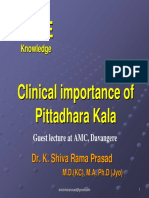 Clinical Importance of Pittadhara Kala
