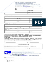 Melta Membership Form 2010