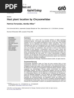 Download Host Plant Location by Chrysomelidae by leptinotarsa SN54854814 doc pdf