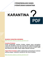 Teknik Pengendalian Hama Melalui Peraturan Karantina Karantina