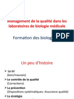 Management de La Qualité Dans Les Laboratoires ACP