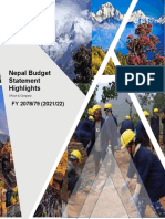 Nepal Budget Statement Highlights: Vrock & Company