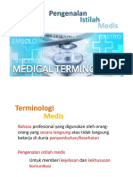 Pengenalan Terminologi Medis