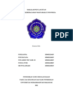 Makalah PKN Lanjutan Kelompok 4 - Harmoni Keberagaman Masyarakat Indondesia