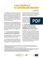 14 Equivocaciones Identificación y Autentificacion Biometica