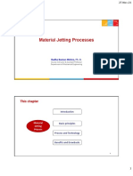 Material Jetting Processes: This Chapter
