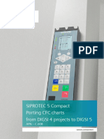 SIPROTEC 5 Compact Porting CFC Charts From DIGSI 4 Projects To DIGSI 5