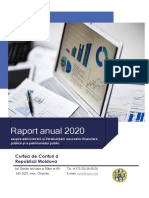 Raport Anual 2020 Al Curții de Conturi