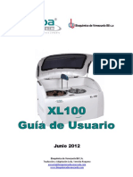 XL 100 MANUAL DE USUARIO