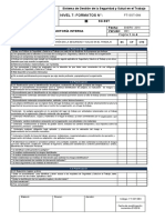 Formato Auditoría Interna - SST