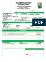 Formulario de Inscripción Industria y Comercio