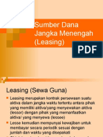 MG 5 Sumber Dana Jangka Menengah (Leasing)