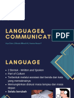 Language& Communication: Aryo Duta - Ektada Bilhadi M - Hanina Naura F