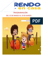 Semana 15-19 Marzo