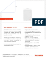 Sector Base Station - Data Sheet: Radwin 5000 - HPMP