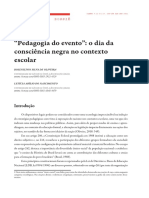 "Pedagogia Do Evento": o Dia Da Consciência Negra No Contexto Escolar