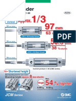 Compact and lightweight air cylinders for industrial automation