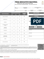 Be - 27DPB0012H - 5 Grado Boleta Calificación