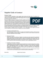 BuehlerMotor Supplier Code of Conduct