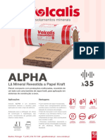 Fichatecnica Volcalis Alphapainel Papelkraft-783 Tecto 80