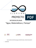 Proyecto: "Agua, Matemáticas y Tiempo"