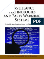 Surveillance Technologies and Early Warning Systems - Data Mining Applications For Risk Detection-IGI Global (2010) 1