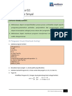 Lembar Kerja 02 Transformasi Sinyal