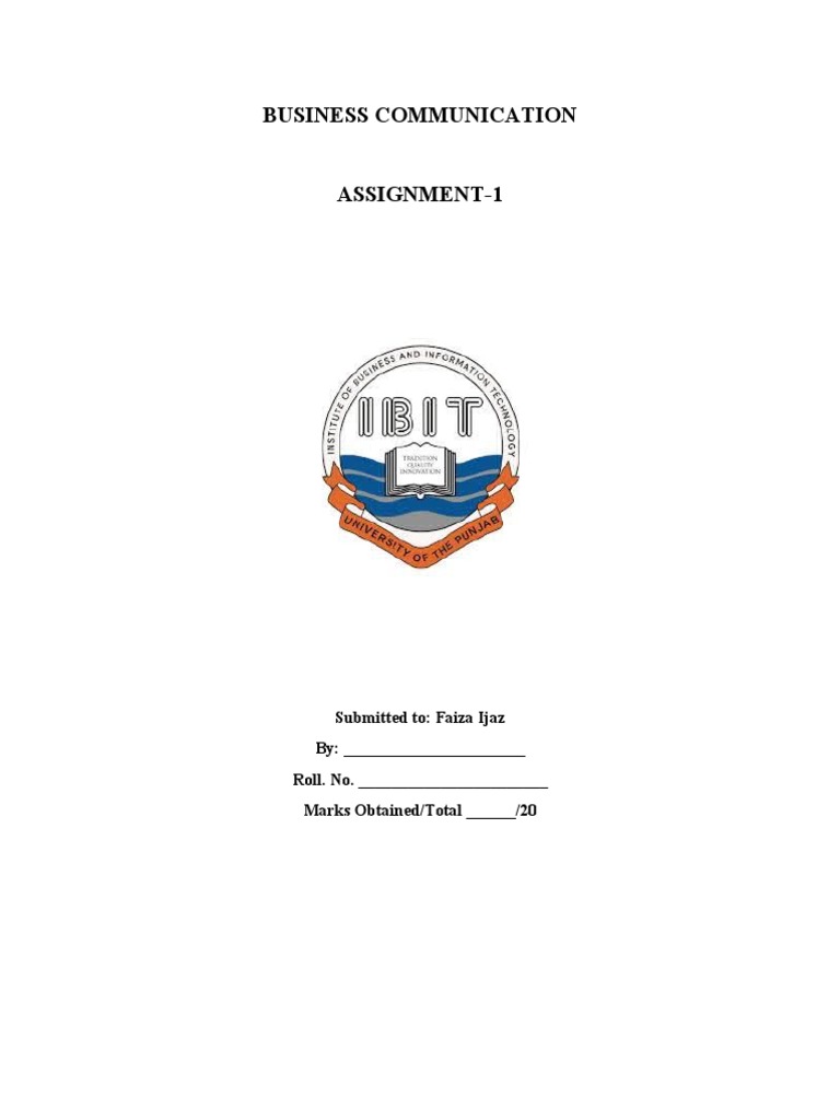 Assignment 1 | PDF | Business | Computers
