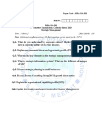 Printing Page(s) : 1 Paper Code: MBA-HA-301