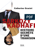 Sarkozy-Kadhafi - Graciet Catherine