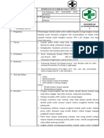 SPO Pembuangan L-B3 Dari Ruangan Ke TPS LB3 2020