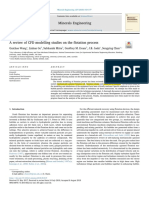 A review of CFD modelling studies on the flotation process