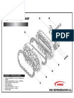 Despiece compresor refrigeración