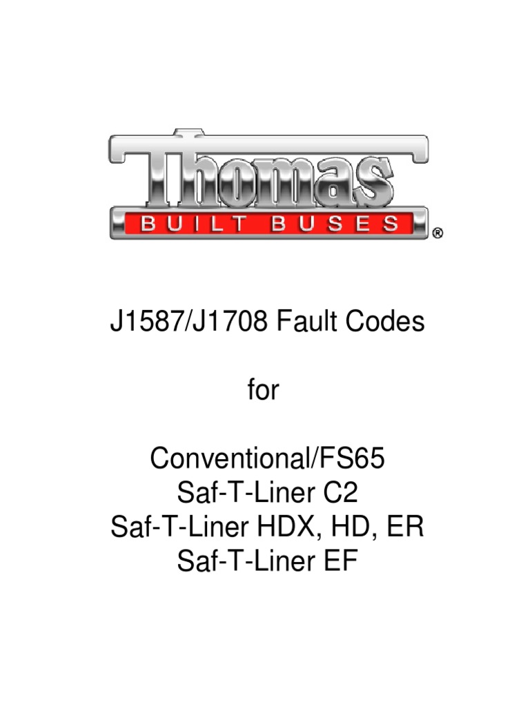 J1587/J1708 Fault Code Reference Guide | PDF | Fuel Injection | Throttle
