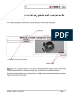 Instructions For Ordering Parts and Components: Harting Socket Housing 6pin Small