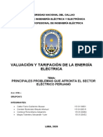 Principales Problemas Que Afronta El Sector Eléctrico Peruano.