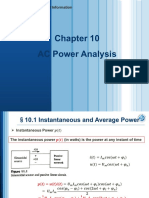 AC Power Analysis: School of Electrical Information