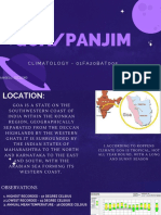 Goa/Panjim: Climatology - 01Fa20Bat005