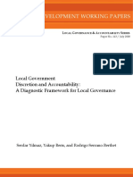 Localgovernment Discretion and Accountability