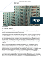 Bolhas imobiliárias - Carolina Freitas