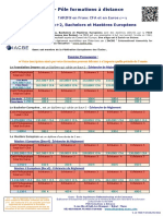 Tarifs Esarc Elearning Fede FCFA V11