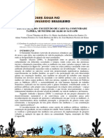 Água e Gênero Um Estudo de Caso Na Comunidade Tapera