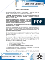 Derecho de asociación y Economía Solidaria