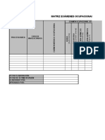 Matriz y Seguimiento Examenes Medicos