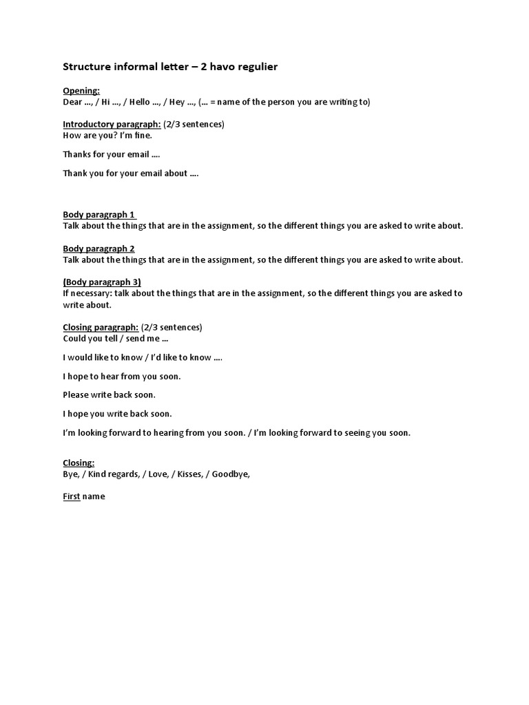 structure-informal-letter-2-havo-regulier-opening-pdf-language