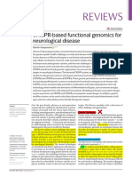 CRISPR- based functional genomics for neurological disease