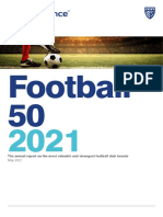 Brand Finance Football 50 2021 Preview