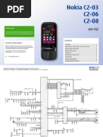 Nokia c2-03 c2-06 c2-08 Rm-702 Service Schematics v1.0