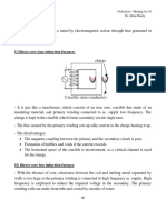 Induction heating and electric arc furnace processes